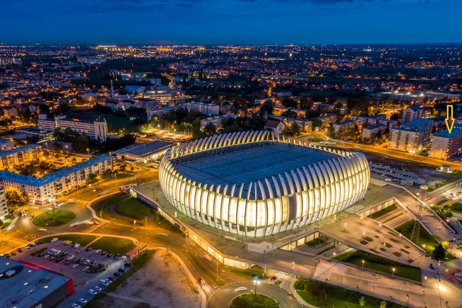 Apartmán Delux La Arena With Private Garage Záhřeb